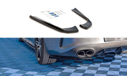 Heck Ansatz Flaps Diffusor passend für Mercedes-AMG E53 Coupe C238 / Cabriolet A238 schwarz Hochglanz