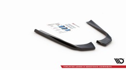 Heck Ansatz Flaps Diffusor passend für Mercedes-AMG E53 Coupe C238 / Cabriolet A238 schwarz Hochglanz