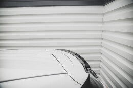 Heck Spoiler Aufsatz Abrisskante für Mazda CX-3 schwarz Hochglanz