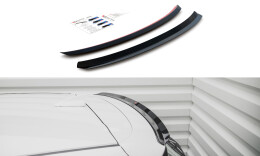 Heck Spoiler Aufsatz Abrisskante passend für Mazda CX-3 schwarz Hochglanz