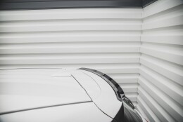 Heck Spoiler Aufsatz Abrisskante passend für Mazda CX-3 schwarz Hochglanz