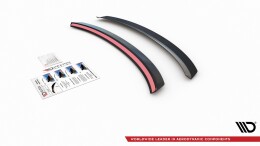 Heck Spoiler Aufsatz Abrisskante passend für Mazda CX-3 schwarz Hochglanz