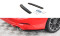 Heck Ansatz Flaps Diffusor V.1 passend für Ford Focus ST-Line Kombi Mk4 schwarz Hochglanz
