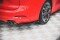 Heck Ansatz Flaps Diffusor V.2 passend für Ford Focus ST-Line Kombi Mk4 schwarz Hochglanz