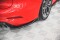 Heck Ansatz Flaps Diffusor V.4 passend für (passend für heckansatz v.1) Ford Focus ST-Line Kombi Mk4 schwarz Hochglanz
