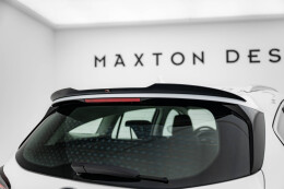 Heck Spoiler Aufsatz Abrisskante passend für Ford Focus Vignale Kombi Mk4 schwarz Hochglanz