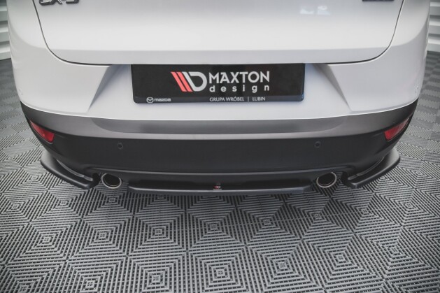 Maxton Design ABS Diffusor für Mazda Mazda 6 GJ MK3 MPS Kombi schwarz  hochglanz