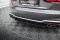 Mittlerer Cup Diffusor Heck Ansatz passend für Audi S5 Sportback / Coupe F5 Facelift schwarz Hochglanz