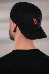 Maxton Design® BLACK-RED Snapback