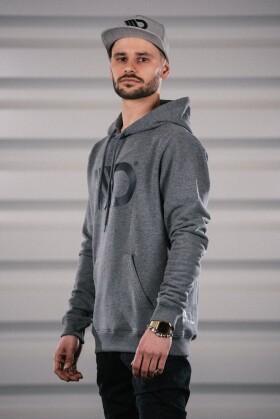 Maxton Design® Gray Hoodie Herren