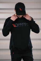 Maxton Design® Black Pullover Herren