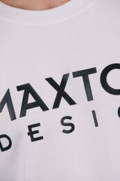 Maxton Design® White T-Shirt Herren M