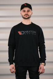 Maxton Design® Black Pullover Herren L