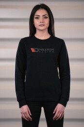 Maxton Design® Black Pullover Damen XS