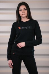 Maxton Design® Black Pullover Damen S