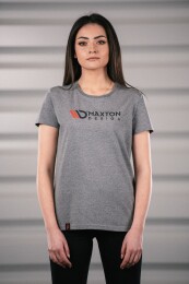 Maxton Design® Gray T-Shirt Damen S