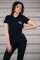 Maxton Design® Navy Blue Polo Shirt Damen XL