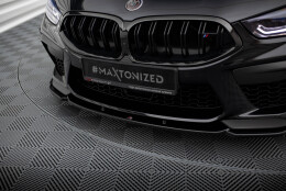 Street+ Spoilerlippe Front Ansatz V.1 + Flaps passend für BMW M8 Gran Coupe F93 / Coupe F92