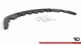 Cup Spoilerlippe Front Ansatz V.2 für BMW M8 Gran Coupe F93 / Coupe F92 schwarz Hochglanz