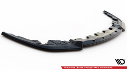 Cup Spoilerlippe Front Ansatz V.3 passend für BMW M8 Gran Coupe F93 / Coupe F92 schwarz Hochglanz