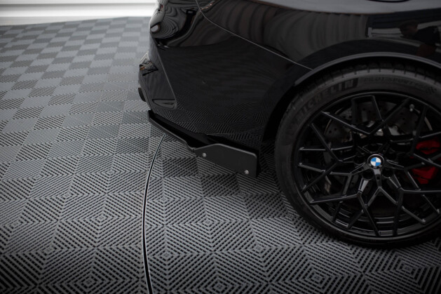 Heck Ansatz Flaps Diffusor V.1 + Flaps für BMW M8  Gran Coupe F93