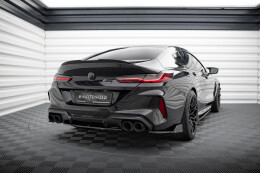 Heck Ansatz Flaps Diffusor V.1 + Flaps für BMW M8  Gran Coupe F93