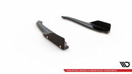 Heck Ansatz Flaps Diffusor V.1 + Flaps für BMW M8  Gran Coupe F93