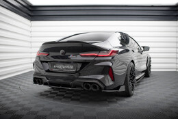 Heck Ansatz Flaps Diffusor V.1 + Flaps passend für BMW M8 Gran Coupe F93