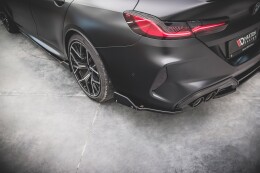 Heck Ansatz Flaps Diffusor +Flaps V.1 für BMW M8 Gran Coupe F93