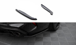 Heck Ansatz Flaps Diffusor V.2 passend für BMW M8 Gran Coupe F93 schwarz Hochglanz