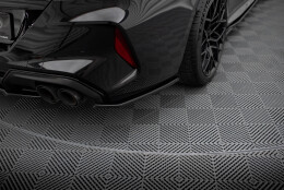 Heck Ansatz Flaps Diffusor V.2 passend für BMW M8 Gran Coupe F93 schwarz Hochglanz