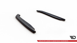 Street+ Heck Ansatz Flaps V.2 passend für BMW M8 Gran Coupe F93 schwarz Hochglanz
