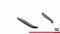 Heck Ansatz Flaps Diffusor V.2 passend für BMW M8 Gran Coupe F93 schwarz Hochglanz