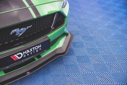 Street Pro Cup Spoilerlippe Front Ansatz V.1 passend für Ford Mustang GT MK6 Facelift SCHWARZ