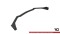 Street Pro Cup Spoilerlippe Front Ansatz V.2 passend für Ford Mustang GT MK6 Facelift rot