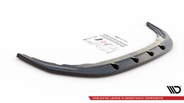 Cup Spoilerlippe Front Ansatz V.1 passend für VW Golf R Mk8 schwarz matt