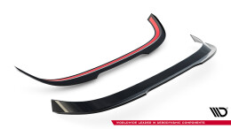 Heck Spoiler Aufsatz Abrisskante V.2 für VW Golf  R-Performance Hatchback Mk8 Facelift schwarz Hochglanz