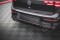 Mittlerer Cup Diffusor Heck Ansatz passend für VW Golf R Mk8 schwarz Hochglanz