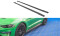 Street Pro Seitenschweller Ansatz Cup Leisten V.1 für Ford Mustang GT Mk6 Facelift ROT