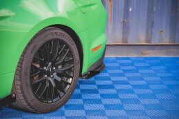 Street Pro Heck Ansatz Flaps Diffusor V.1 +Flaps für Ford Mustang GT Mk6 Facelift