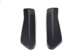 Heck Ansatz Flaps Diffusor passend für Lexus NX Facelift schwarz Hochglanz