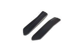 Heck Ansatz Flaps Diffusor passend für Lexus NX Facelift schwarz Hochglanz