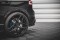 Heck Ansatz Flaps Diffusor V.2 passend für VW Golf R Mk8 schwarz Hochglanz