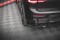 Heck Ansatz Flaps Diffusor V.2 passend für VW Golf R Mk8 schwarz Hochglanz