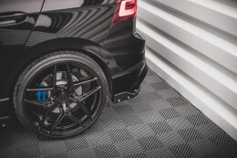 Heck Ansatz Flaps Diffusor V.2 + Flaps für VW Golf R Mk8
