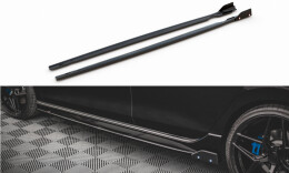 Seitenschweller Ansatz Cup Leisten V.2 passend für + Flaps passend für VW Golf R Mk8