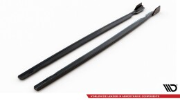 Street+ Seitenschweller Leisten V.2 + Flaps passend für VW Golf R Hatchback Mk8 FL