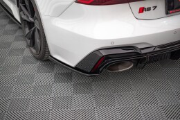 Heck Ansatz Flaps Diffusor V.2 für Audi RS6 C8 / RS7...