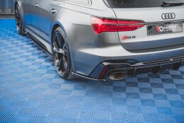 Heck Ansatz Flaps Diffusor V.2 für Audi RS7 C8...