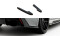 Heck Ansatz Flaps Diffusor V.2 passend für Audi RS6 C8 schwarz Hochglanz